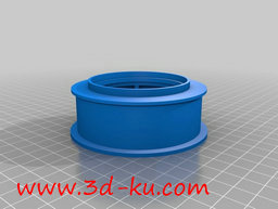 3D打印模型适合2.2x50mm车轮的图片