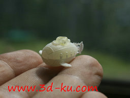 3D打印模型指尖上的游艇的图片