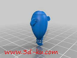 3D打印模型指尖上的游艇的图片