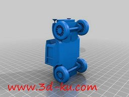 3D打印模型老式风格车的图片