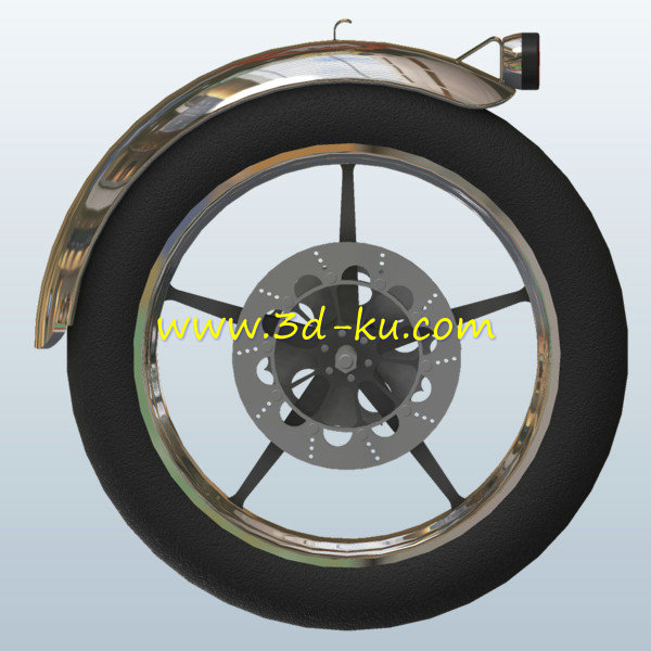 摩托车后轮模型的图片2