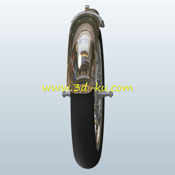 摩托车后轮模型的图片3