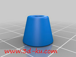 3D打印模型警示路障的图片