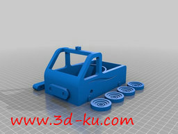 3D打印模型飞狼弹车的图片