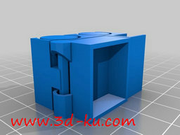 3D打印模型玩具自卸车的图片