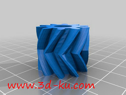 3D打印模型六个前进档和一个反向的图片
