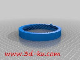 3D打印模型六个前进档和一个反向的图片