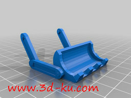 3D打印模型履带式推土机的图片