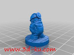 3D打印模型履带式推土机的图片