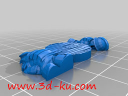 3D打印模型履带式推土机的图片