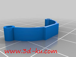3D打印模型四轮车架，有兴趣的话的图片
