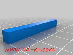 3D打印模型四轮车架，有兴趣的话的图片