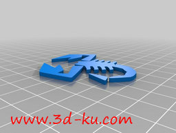 3D打印模型汽车logo的图片