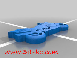 3D打印模型俊酷的哈雷摩托车的图片