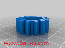3D打印模型倒车装置的图片
