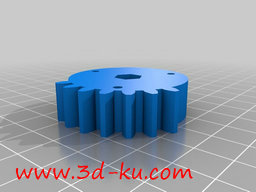 3D打印模型倒车装置的图片