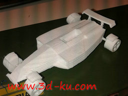 3D打印模型F1赛车的图片