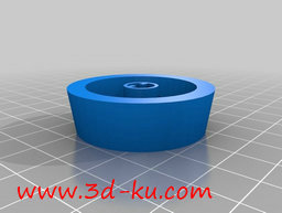 3D打印模型汽车大灯的调光开关的图片