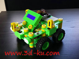 3D打印模型Arduino教育机器人套件的图片