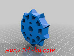 3D打印模型小型装载机的图片