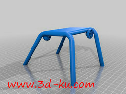 3D打印模型小型装载机的图片