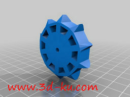 3D打印模型小型装载机的图片