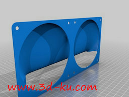 3D打印模型电压调节风机风管的图片