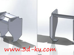 3D打印模型F1尾翼的图片