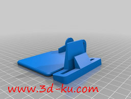 3D打印模型手机车载支架的图片