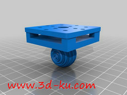 3D打印模型发动机的支架的图片
