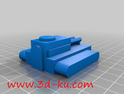 3D打印模型铬坦克的图片