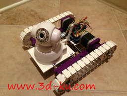 3D打印模型相机坦克的图片