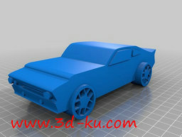 3D打印模型跑车的图片