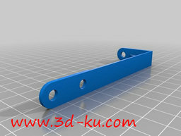 3D打印模型自行车反光镜支架的图片