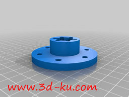 3D打印模型FRC车窗电机轮毂的图片