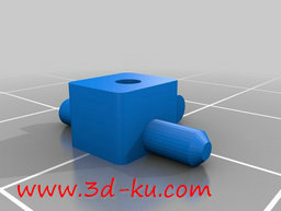 3D打印模型迷你遥控玩具车转向臂的图片