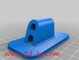 3D打印模型汽车行李箱架铰链的图片