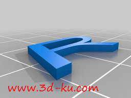 3D打印模型奥迪标志的图片