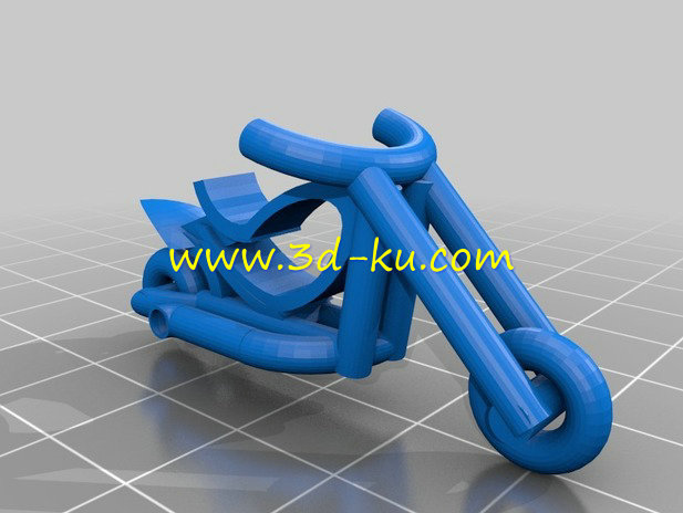 拉风的摩托车模型的图片1