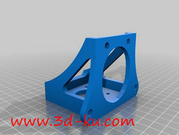 3D打印模型马达支架的图片