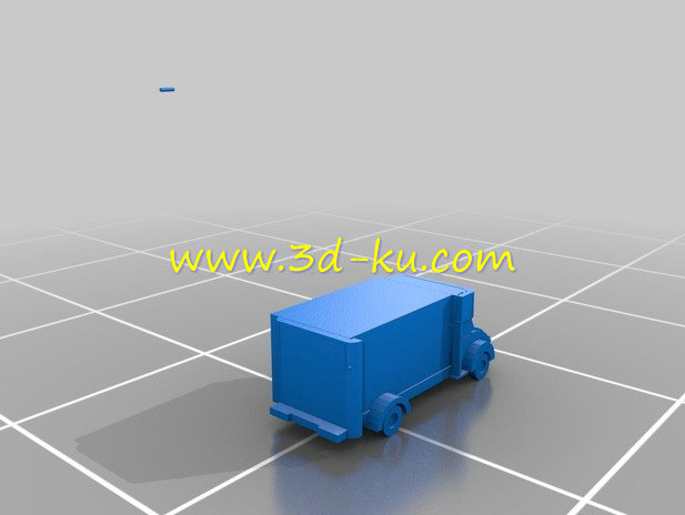 箱式长途货车模型的图片1