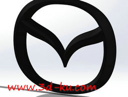 3D打印模型马自达标志的图片