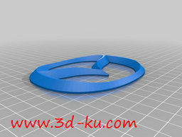 3D打印模型马自达标志的图片