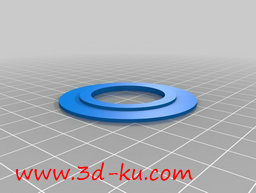 3D打印模型减速器环的图片