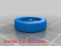 3D打印模型汽车组装的各个零件的图片