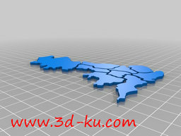 3D打印模型将英国尽收眼底的图片