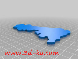 3D打印模型将英国尽收眼底的图片