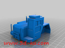 3D打印模型铲运机的图片