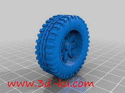 3D打印模型铲运机的图片
