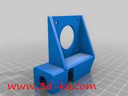 3D打印模型E3D泰坦直接驱动安装的图片